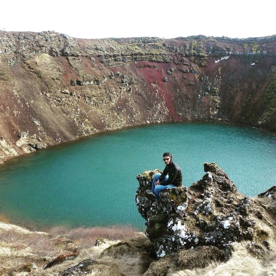 Kerid, Iceland, from the corner table , #fromthecornertable