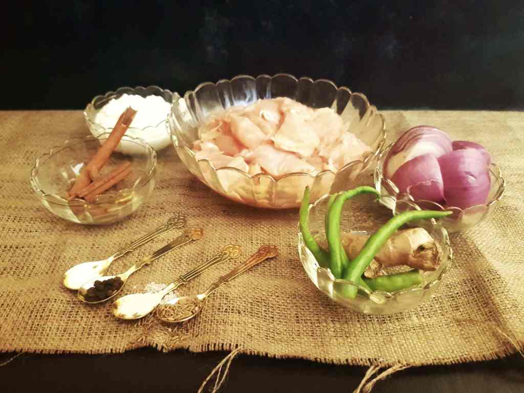 Doi Chicken Ingredients, from the corner table , #fromthecornertable