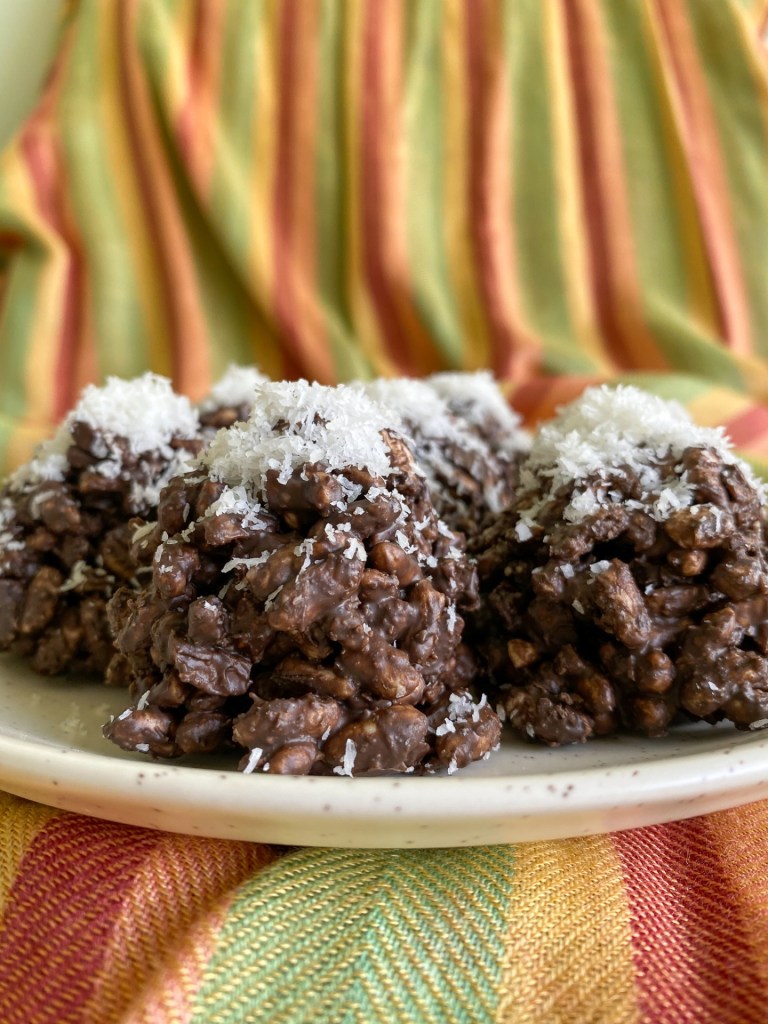 Chocolate & Puffed Rice Balls | Copyright Image | From The Corner Table