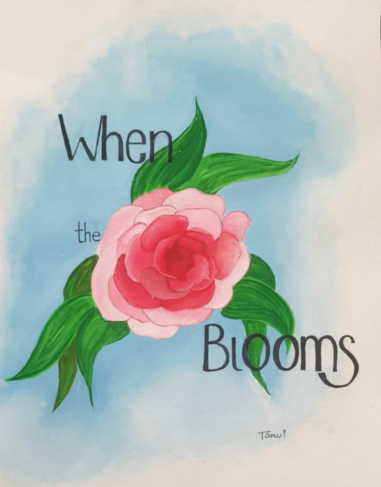 When the Camellia Blooms Fan Art | Copyright From The Corner Table