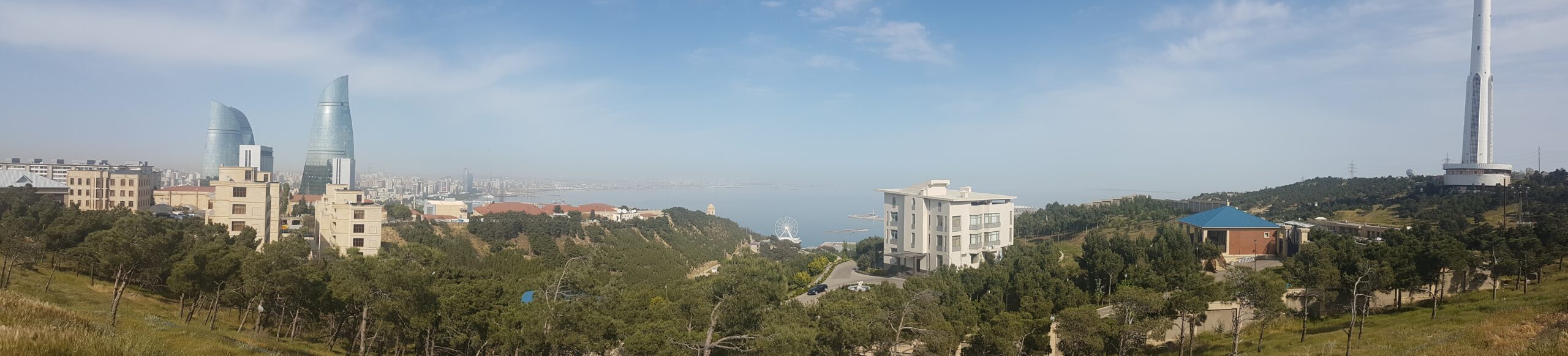 Baku Skyline, Azerbaijan | Copyright Image | From The Corner Table