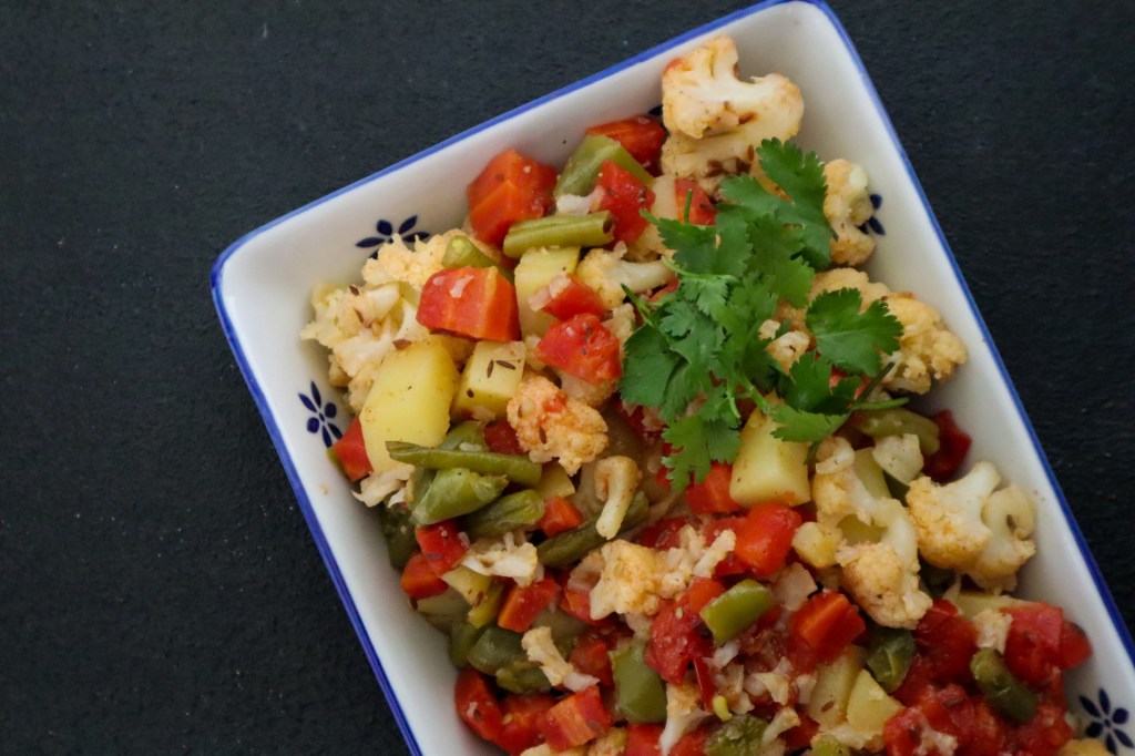 Slow-cooked Mixed vegetables