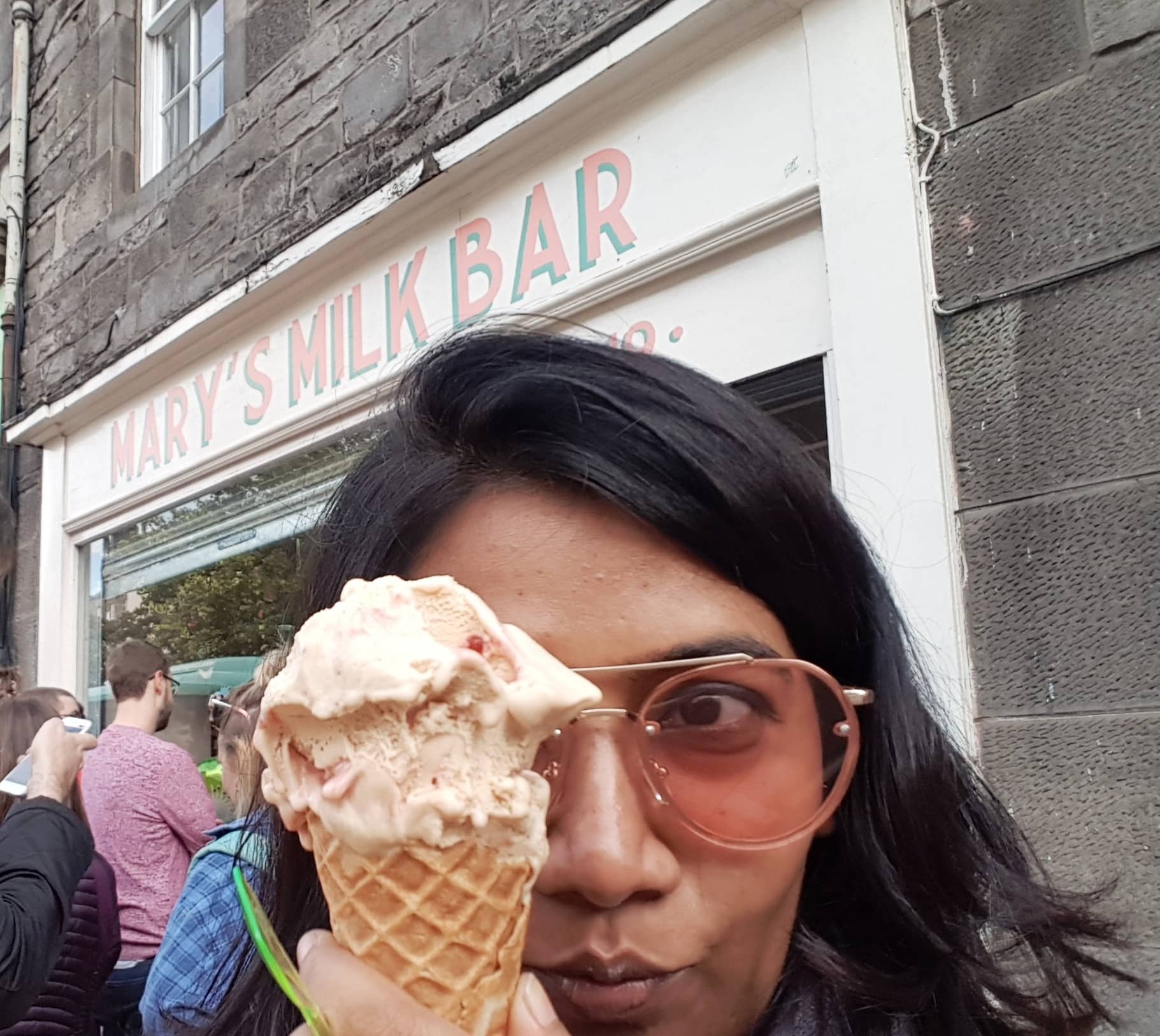 Marys milk bar, #fromthecornertable, from the corner table, food blog, travel tuck-in talk, culinary experiences, scotland delicacies, scotland diaries