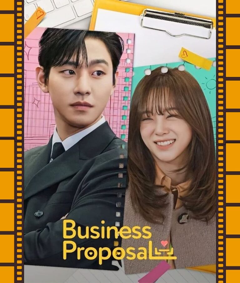 Official poster of the Korean drama Business Proposal starring Ahn Hyo-seop and Kim Se-jeong