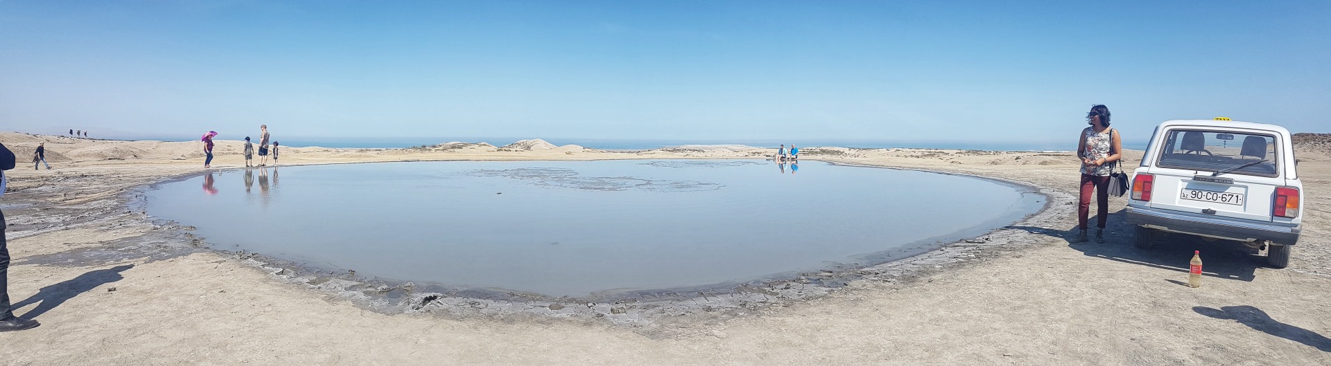 Mud volcanoes (1)-01, Azerbaijan | Copyright Image | From The Corner Table