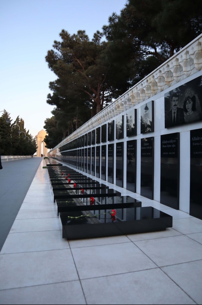 The Martyr's Lane in Baku, Azerbaijan | Copyright Image | From The Corner Table