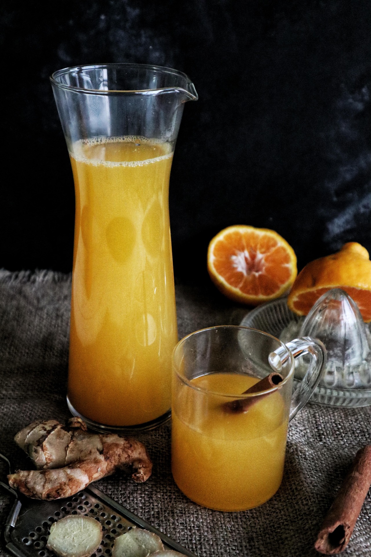 orange ginger tea, fromthecornertable, from the corner table, tea, recipe