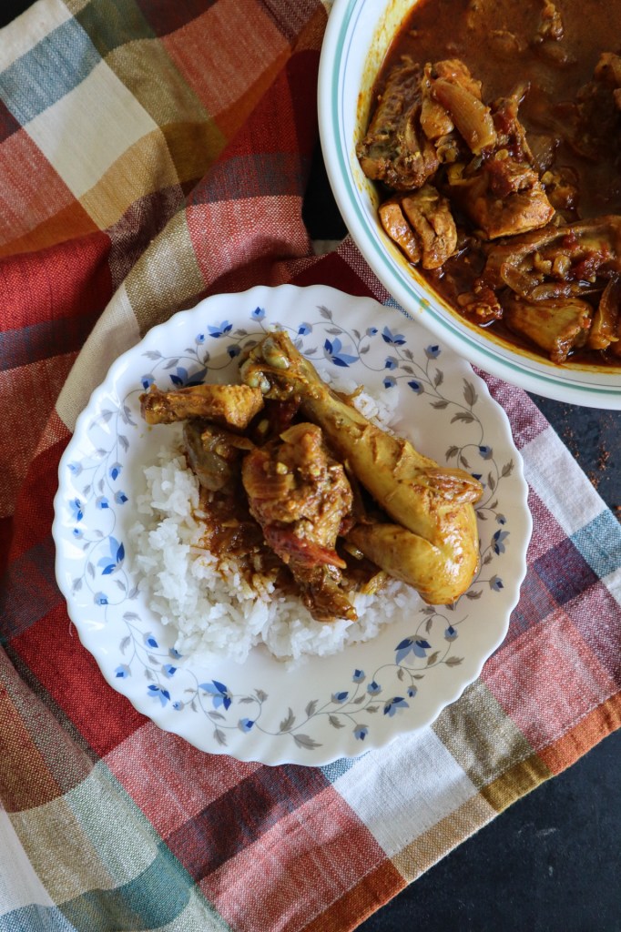 Piri Piri Chicken Curry | Copyright Image | From The Corner Table