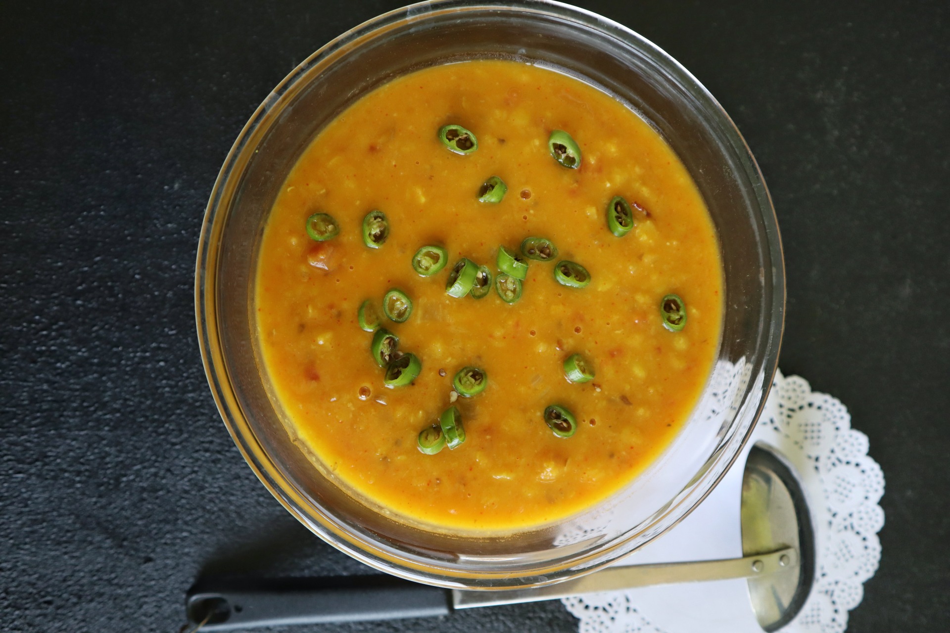 Spicy Toor Dal | Copyright Image on From The Corner Table