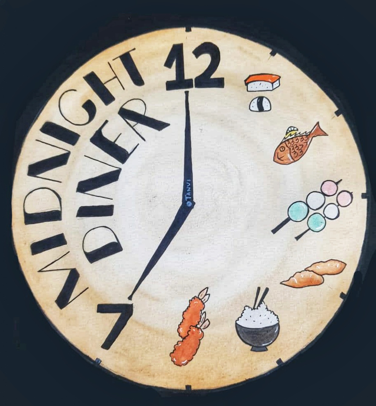 Midnight Diner Fan Art | copyright From The Corner Table