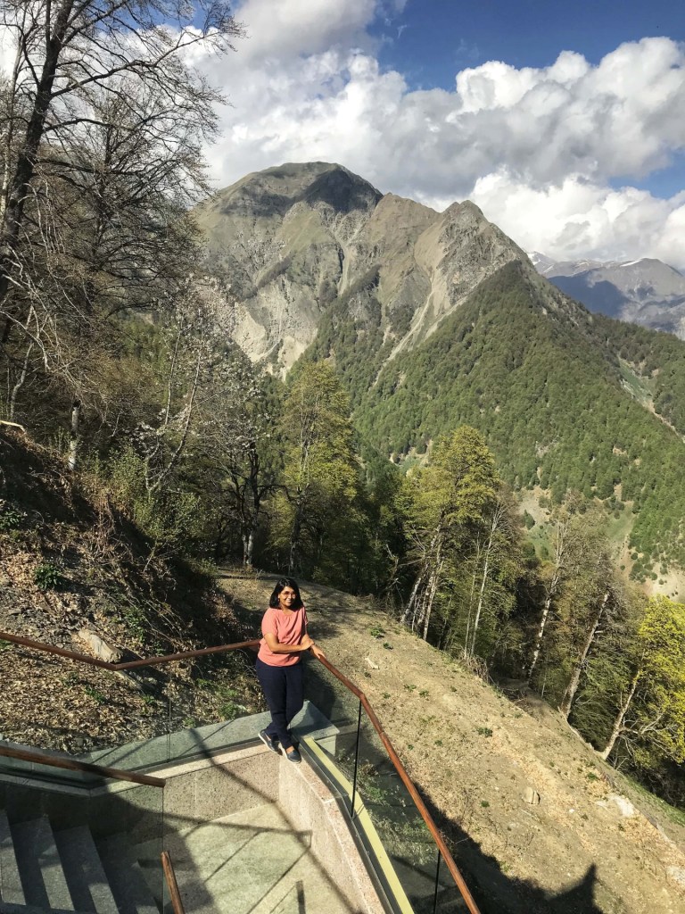 Ropeway place at Gabala, Azerbaijan | Copyright Image | From The Corner Table
