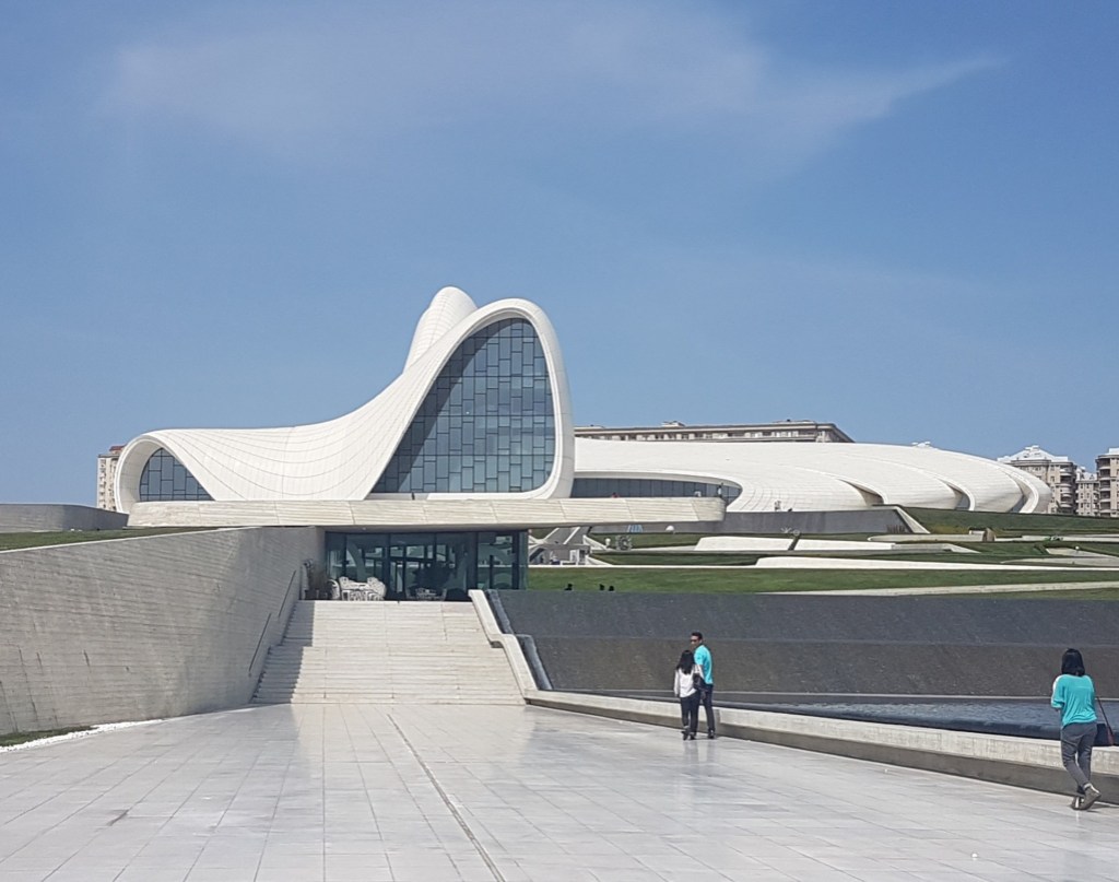 Heyder Aliyev Centre in Baku, Azerbaijan | Copyright Image | From The Corner Table
