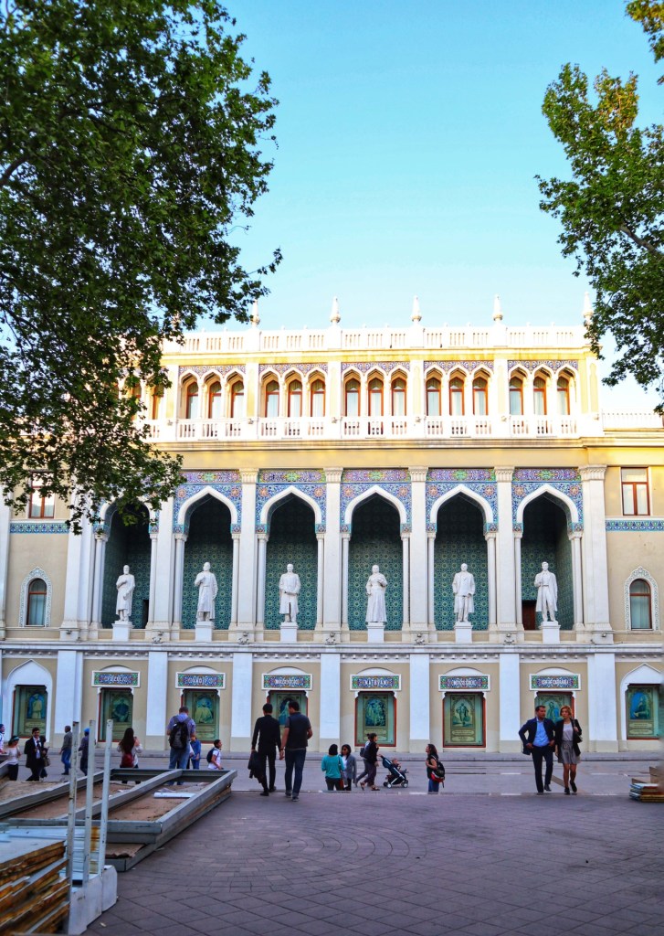 Nizami Museum of Azerbaijani Literature in Baku, Azerbaijan | Copyright Image | From The Corner Table
