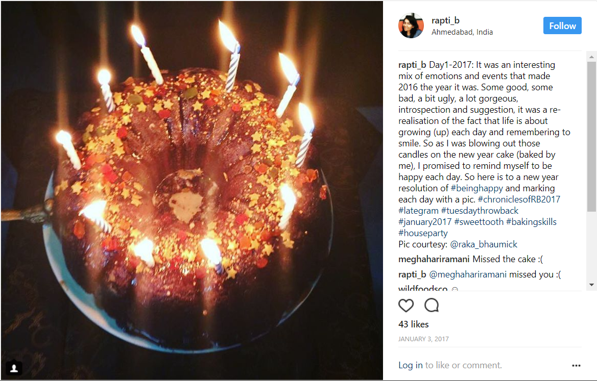 insta day 1 from the corner table, fromthecornertable, new year resolutions, 2018, goals