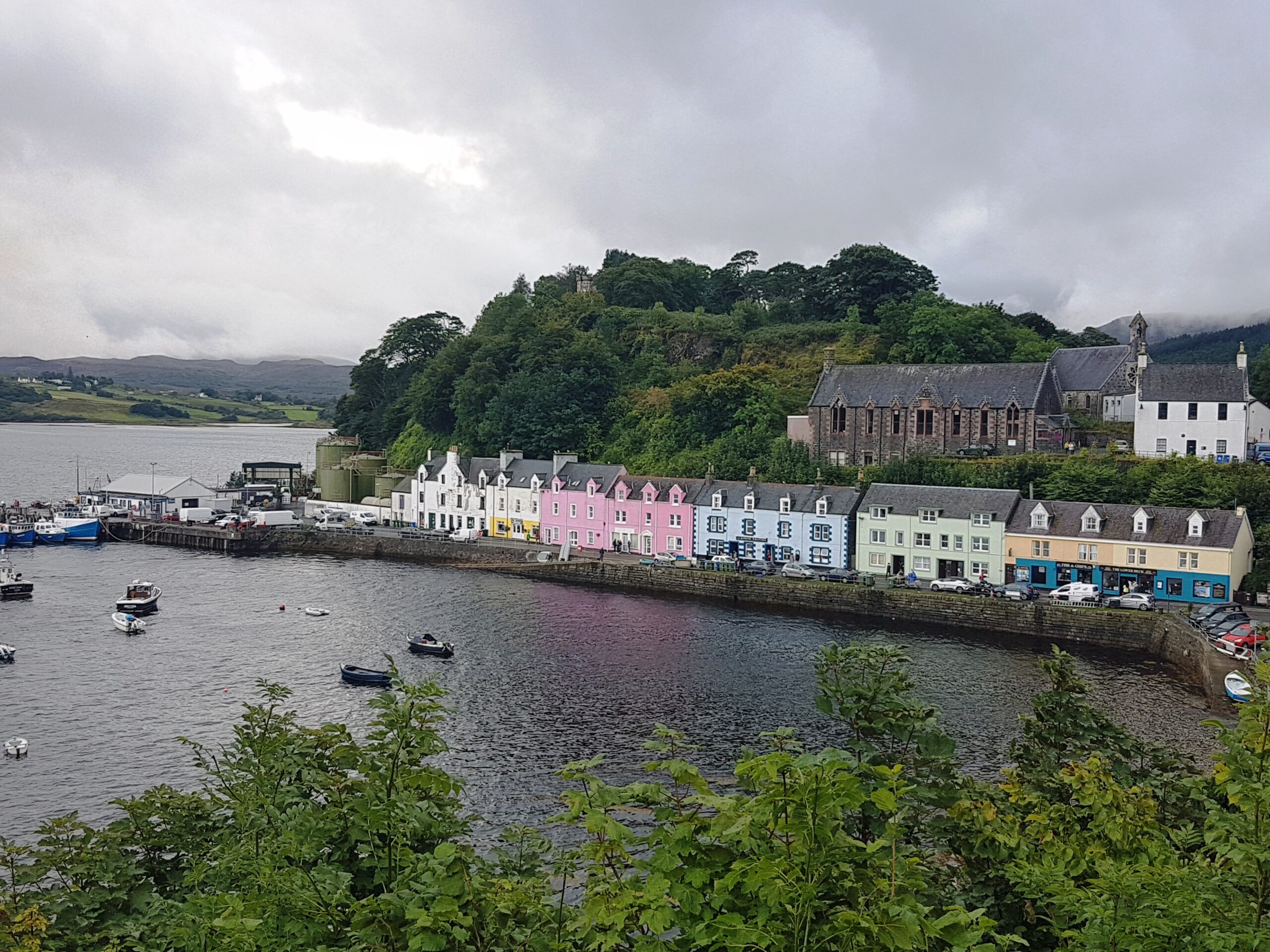 Portree, from the corner table, #fromthecornertable