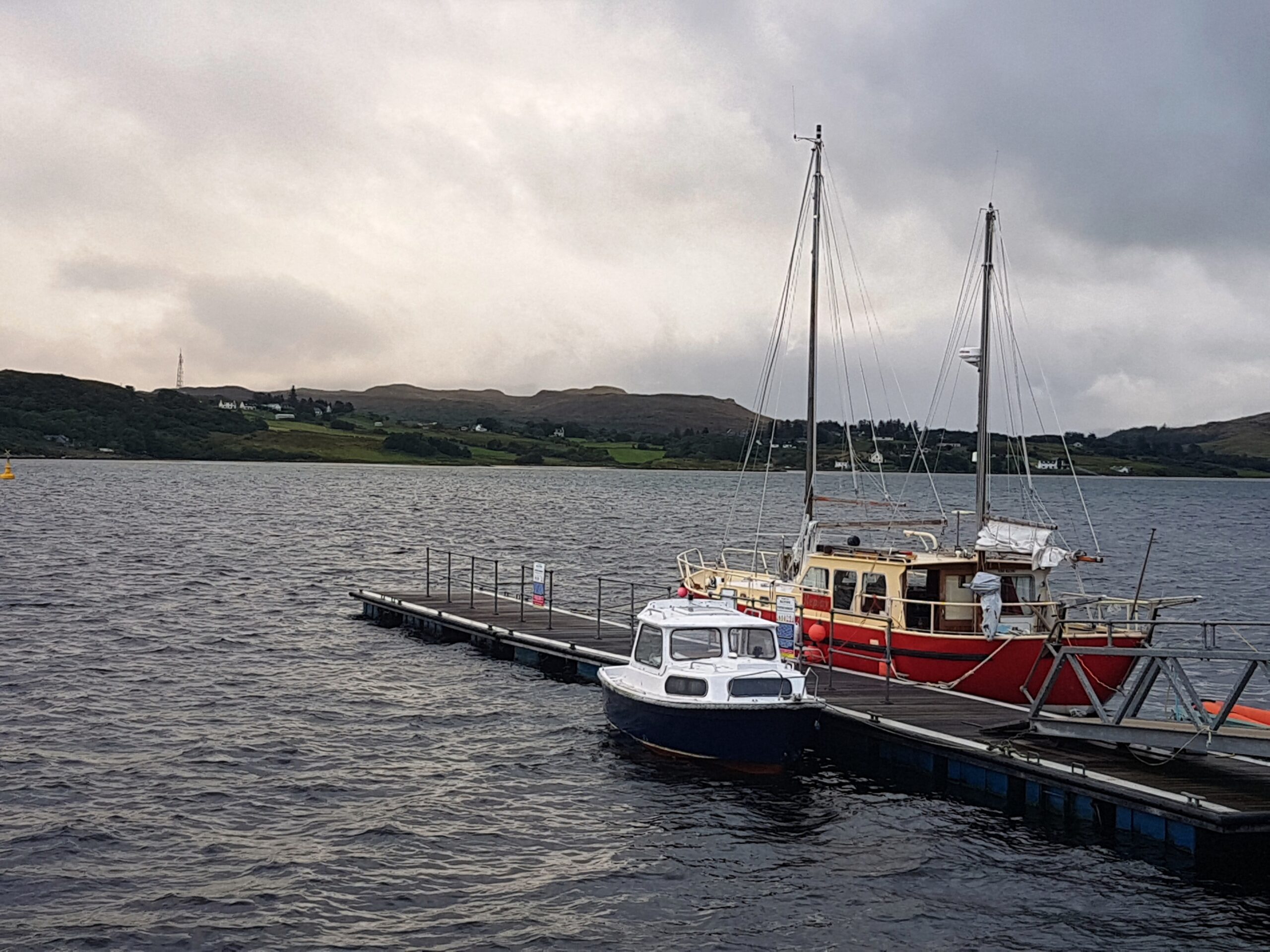 Portree, from the corner table, #fromthecornertable